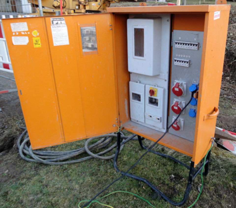 Baustromkasten bei Elektrotechnik Thomas Reu in Nürnberg