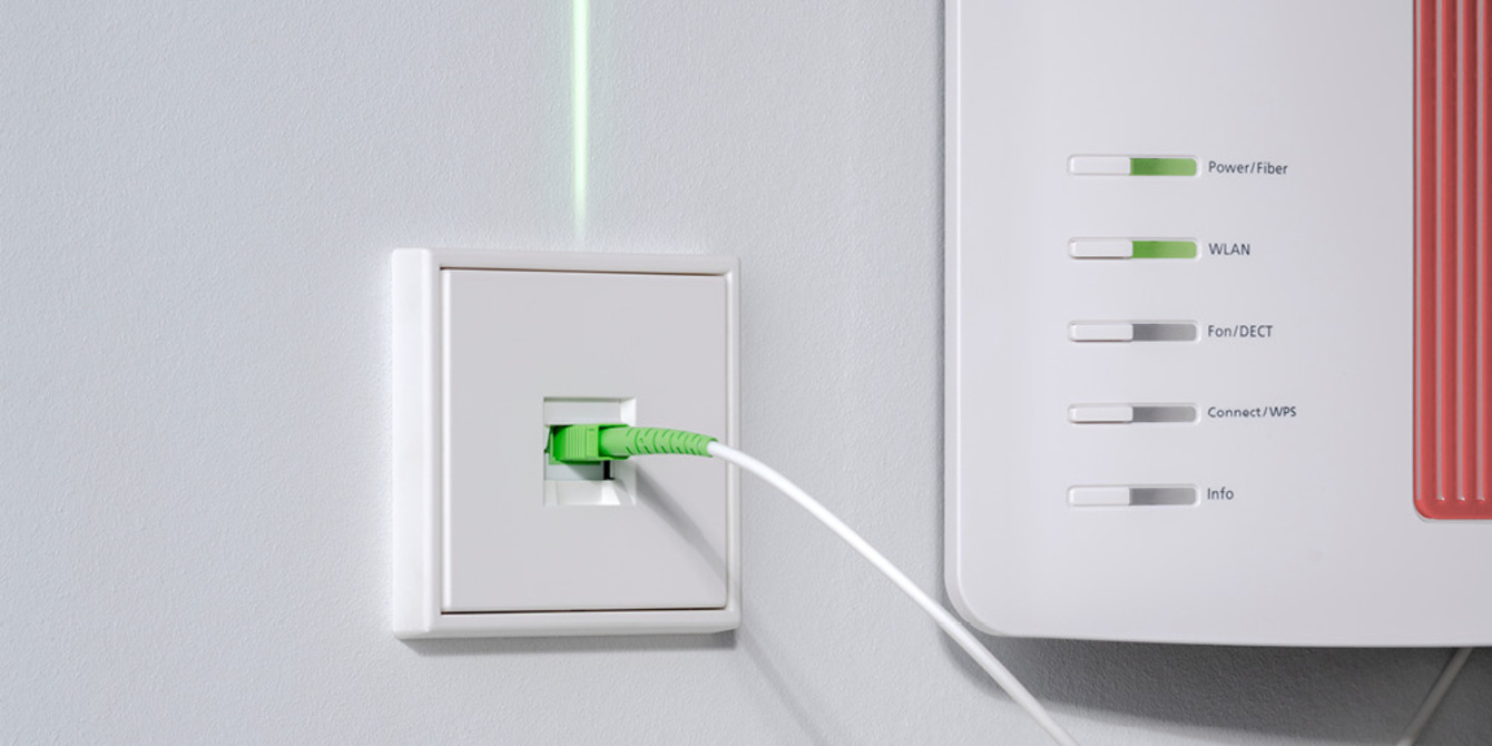 Die neuen Glasfaser-Anschlussdosen bei Elektrotechnik Thomas Reu in Nürnberg