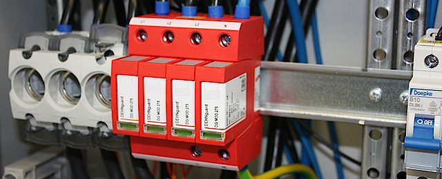 Über­spannungs­schutz bei Elektrotechnik Thomas Reu in Nürnberg